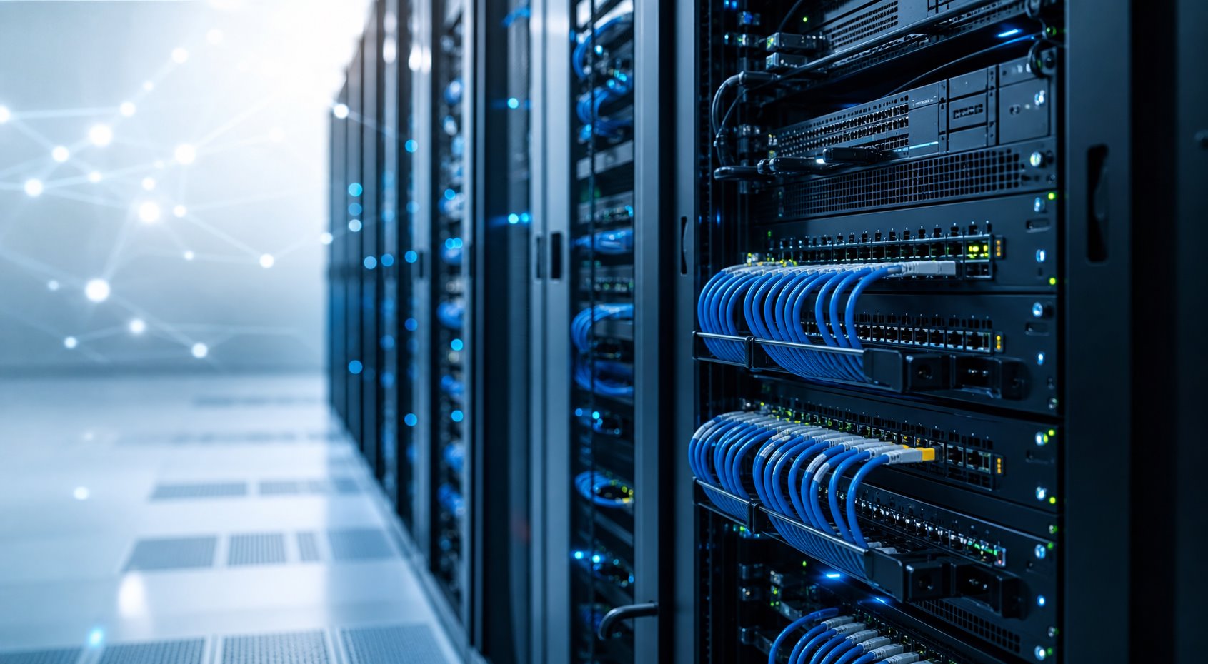Cloud servers and organized network infrastructure